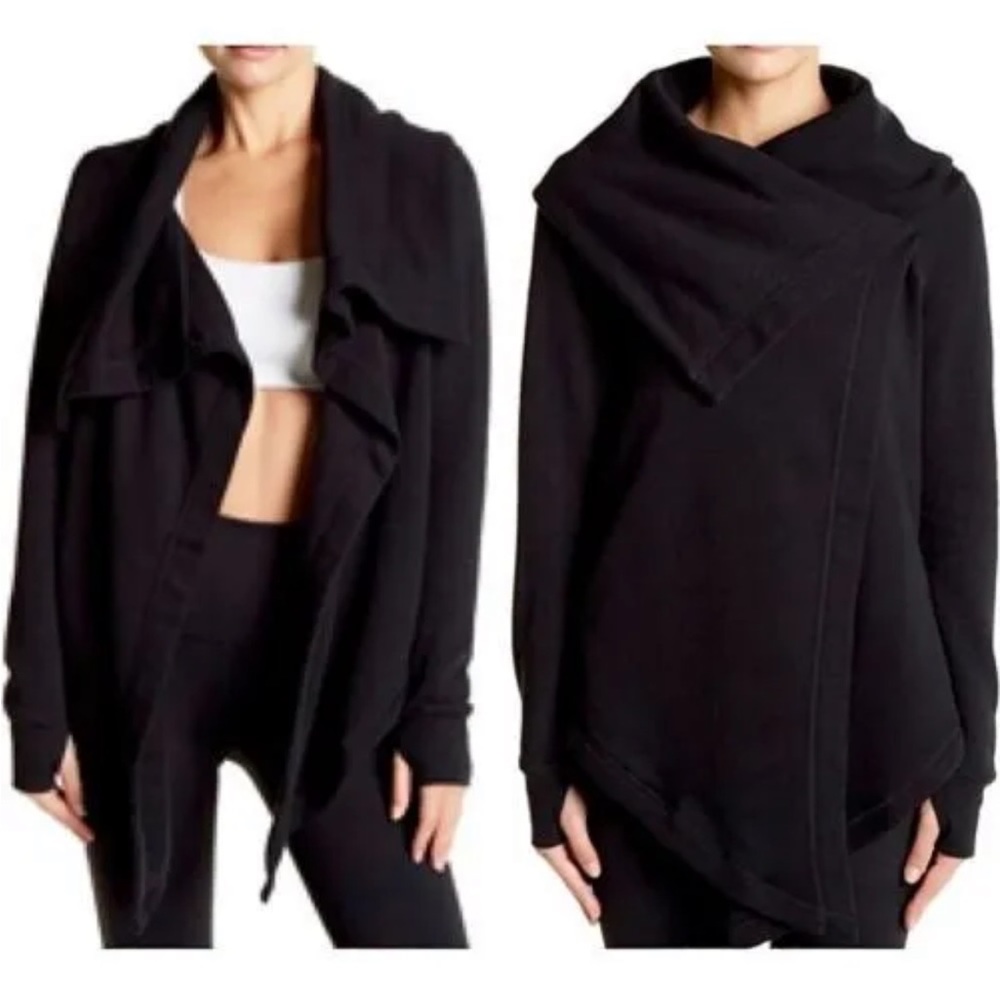 Z by Zella Shooting Star Drape Collar Shooting Star Cardigan S